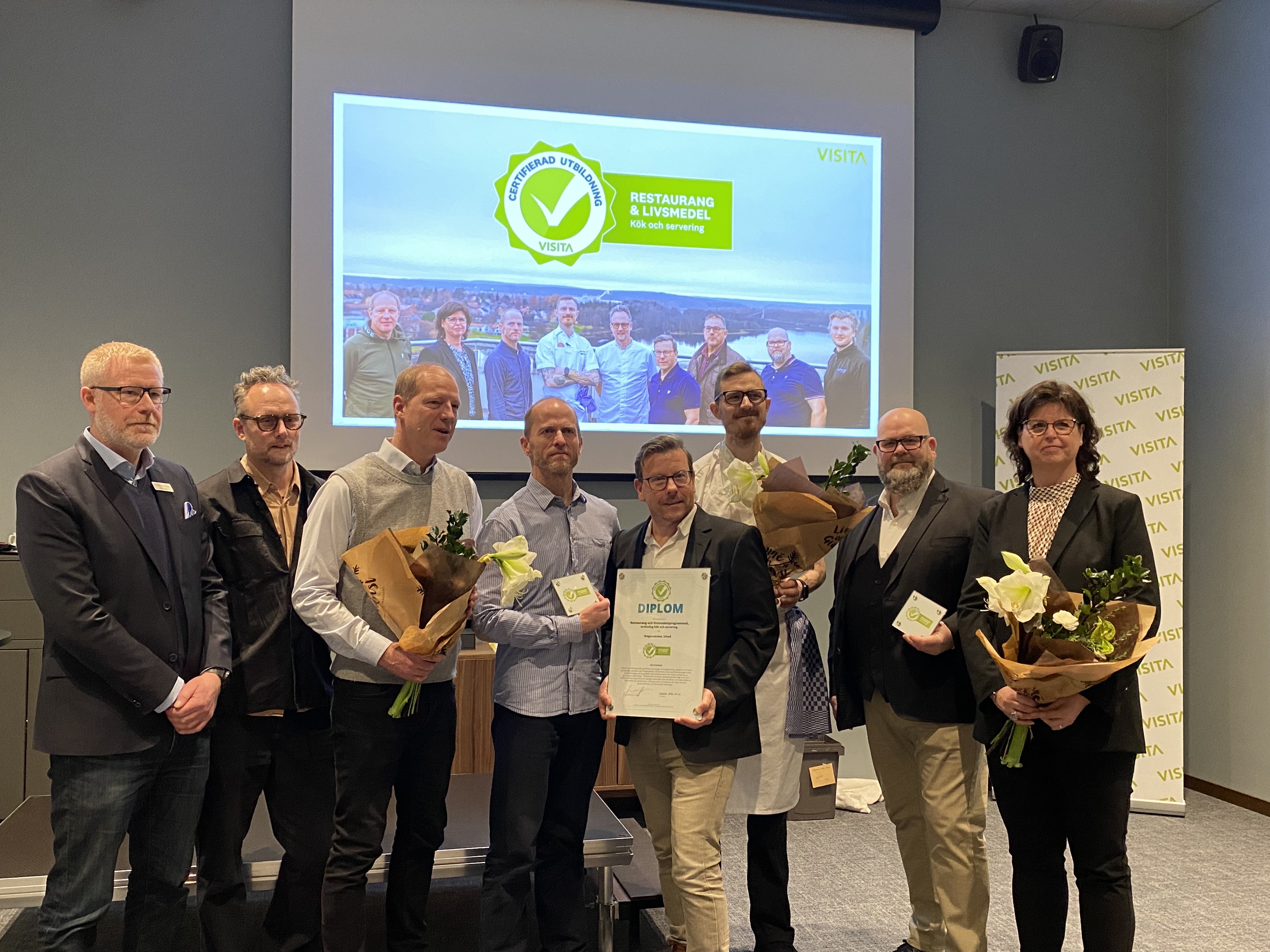 Certifieringsceremoni Ume&aring;