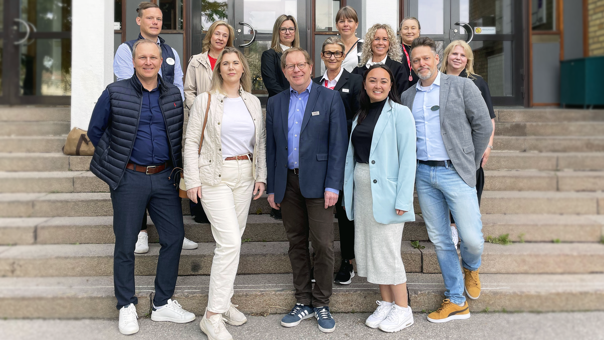 Branschf&ouml;retag, l&auml;rare och rektorer fr&aring;n Polhemsskolan